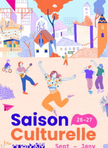 Agenda saison culturelle Sept. 2026 > Jan. 2027